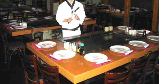 Teppan Tables